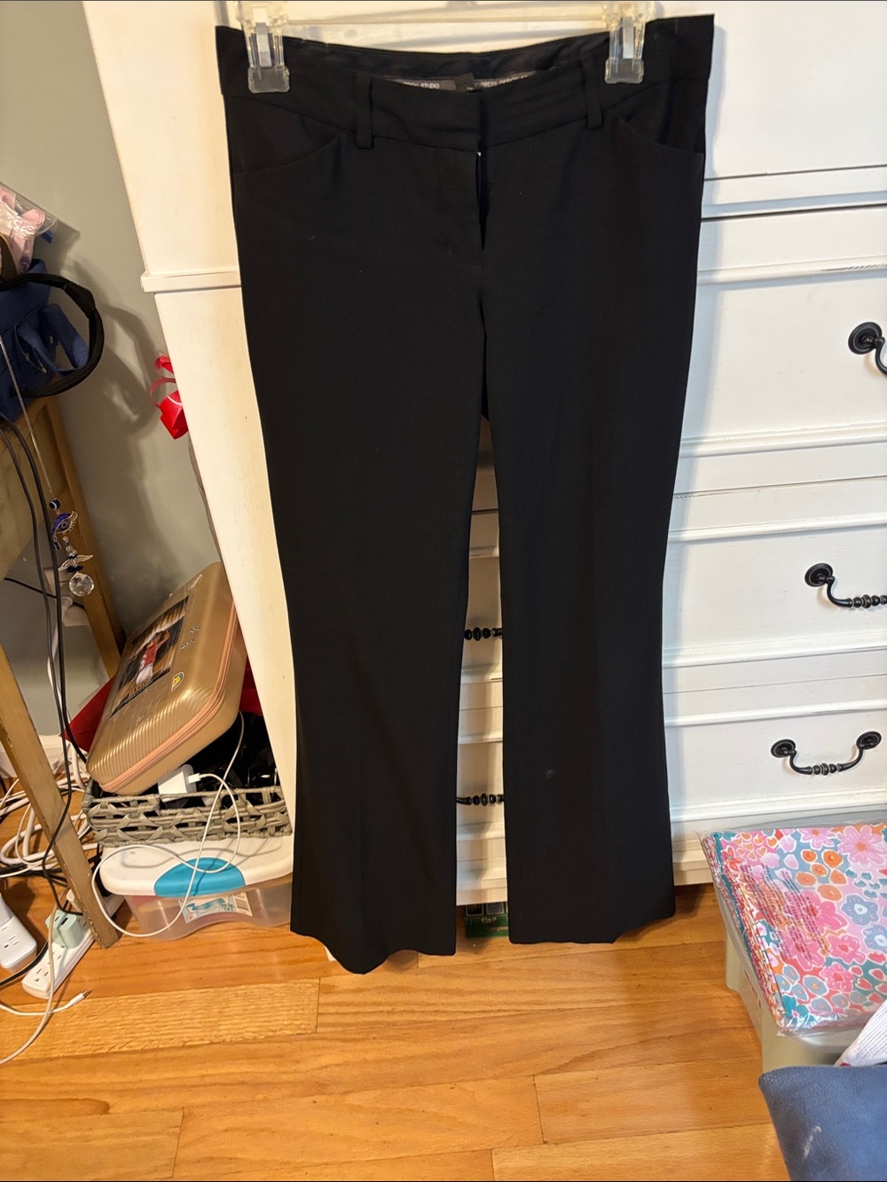 Express Black Boot Cut Dress Pants